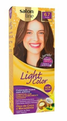 Coloração Salon Line Light Color Profissional 6.7 Chocolate