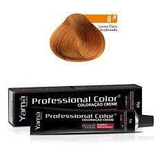 Coloração Yamá Creme Professional Color Nano Infusion 8.4 Louro Claro Acobreado - comprar online