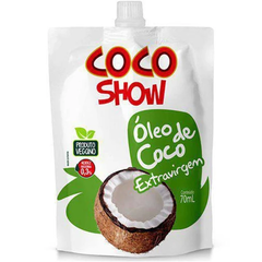 Óleo de Coco copra Extra Virgem Coco Show sachet 70ML