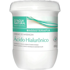 CR DE MASSAGEM D.AGUA 650G ACIDO HIALURO