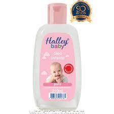 Óleo Infantil Halley Baby Rosa 210 ml