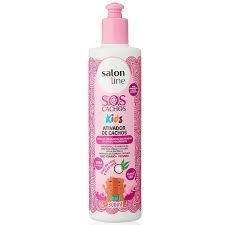 ATIVADOR DE CACHOS SALON LINE S.O.S KIDS DEFINIÇÃO 300ML na internet