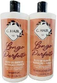 GHAIR KIT LONGO PERFEITO - SHAMPOO E CONDICIONADOR 2X1L