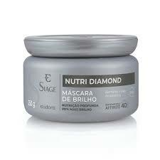 Máscara Capilar de Brilho Siàge Nutri Diamond 250g