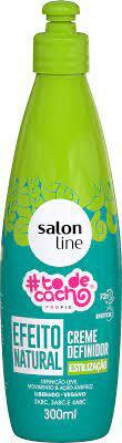 CREME DEFINIDOR SALON LINE EFEITO NATURAL 300ML