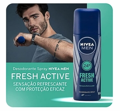 Desodorante Nivea For Men Aerosol Fresh Active 