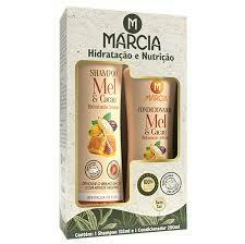 KIT SHAMPOO E CONDICIONADOR MARCIA MEL E CACAU 325/200ML - comprar online