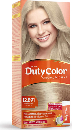 COLORACAO DUTY COLOR 12.891 PLATINADO PE