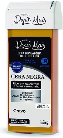 CERA DEPIL MAIS ROLLON NEGRA 140G