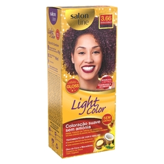 COLORACAO LIGHT COLOR SALON LINE 3.66 BORDEAUX - comprar online