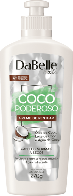 CREME PARA PENTEAR DABELLE COCO PODEROSO 270G - comprar online