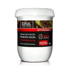 CREME DE MASSAGEM D.AGUA PIMENTA NEGRA 650G