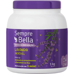 CREME HIDRATACAO S.BELLA 1KG LAVANDA