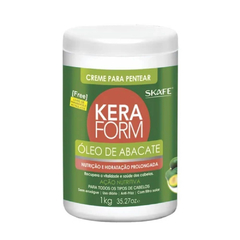 CREME PENTEAR KERAFORM 1KG OLEO DE ABACATE