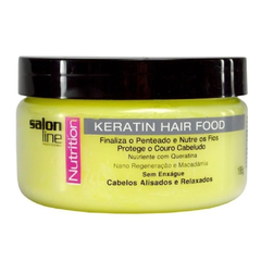 CREME SALON LINE HAIR FOOD KERATIN 195G - comprar online