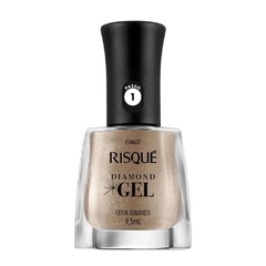 ESMALTE RISQUE D.GEL CETIM DOURADO 9.5ML