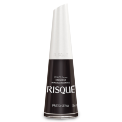 ESMALTE RISQUE PRETO SEPIA