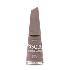 ESMALTE RISQUE RVC SE JOGA BEGE 8ML