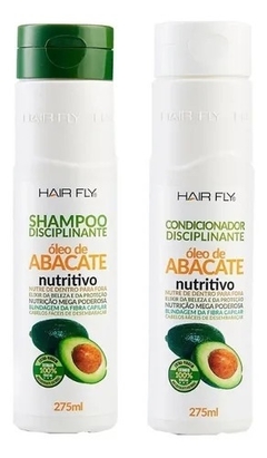KIT HAIR FLY NATURAL ABACATE 550ML