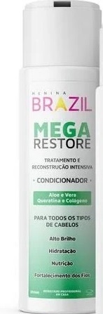 CONDICIONADOR MENINA BRAZIL MEGA RESTORE  250ML