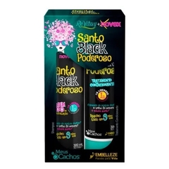 KIT NOVEX SH/COND 300ML SANTO BLACK PODE