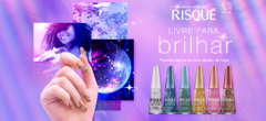 ESMALTE RISQUE LIVRE PARA BRILHAR CRAVEJADA GLITTER 8ML na internet