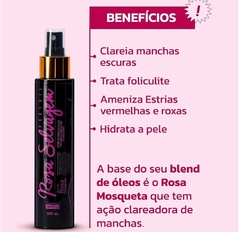 OLEO CLAREADOR ROSA SELVAGEM 100ml