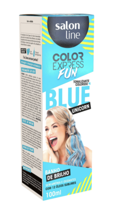 Tonalizante Color Express Fun Blue Unicorn Salon Line 100ml