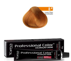 Coloração Yamá Creme Professional Color Nano Infusion 8.4 Louro Claro Acobreado