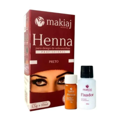 HENNA MAKIAJ PRETO