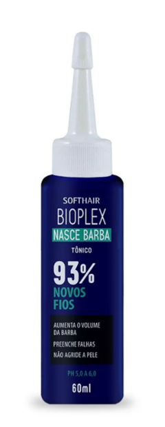 Tônico Nasce Barba Bioplex Soft Hair 60 ML