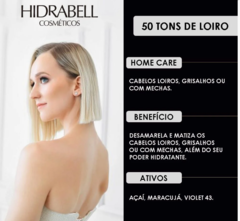 SHAMPOO HIDRABELL 50 TONS DE LOIRO 500ML - comprar online