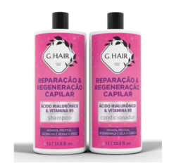 KIT G.HAIR SHAMPOO E CONDICIONADOR HIALURONICO 1L