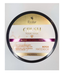 BOTOX EVOLAR CRUSH MATIZADOR 250G - Bazar do Cabeleireiro | Produtos de Perfumaria para uso profissional e domestico. Melhor loja de perfumaria de Recife e Regiao metropolitana