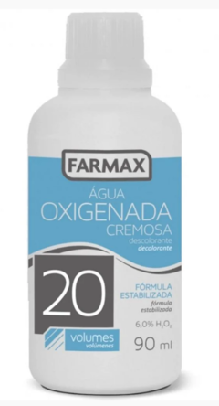 AGUA OXIGENADA CREMOSA FARMAX 20VOL 90ML