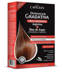 Kit Defrisagem Gradativa Capicilin Arginina E Óleo De Argan