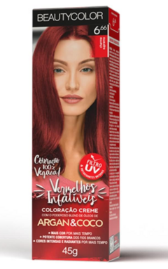 Tinta de cabelo BeautyColor individual 6.66 Charme Supreme