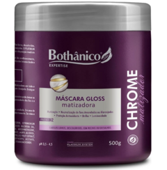 MASCARA BOTANIC HAIR CHROME MATIZADORA 500G 