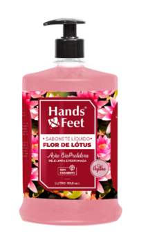 SABONETE LIQUIDO HANDS & FEET FLOR DE LOTUS 1L