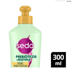 CREME PARA PENTEAR SEDA PREBIOTICOS + BIOTINA 300ML - comprar online