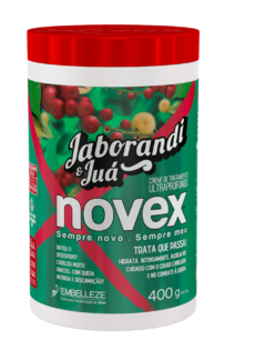 CREME DE HIDRATACAO NOVEX JABORANDI E JUA 400G 