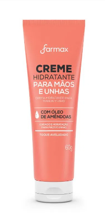 CREME HIDRATANTE FARMAX MAOS E UNHAS 60G