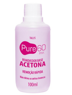 REMOVEDOR ACETONA PURE 60 PINK 100ML