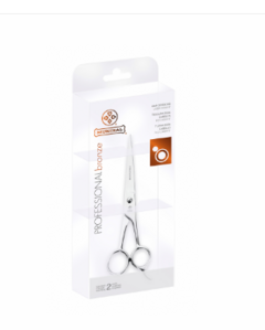 Tesoura Para Cabelo Fio Laser BC-343 Bronze 6 Polegadas Mundial