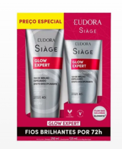 KIT SIAGE SHAMPOO E CONDICIONADOR GLOW EXPERT