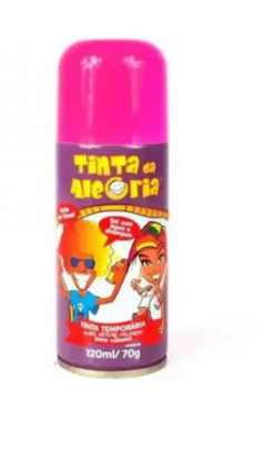 SPRAY COLOR.P/CABELO ALEGRIA ROSA 120ML