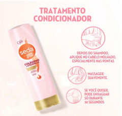 CONDICIONADOR SEDA COLAGENO E VITAMINA C 325ML - loja online