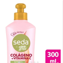 Creme de Pentear Seda By Niina Secrets Colágeno + Vitamina C 300 ML