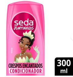 Seda Condicionador Infantil Tiana Juntinhos Crespos Encantados 300Ml