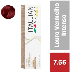 COLORACAO ITALIAN COLOR 7.66 LOURO VERMELHO FOGO  